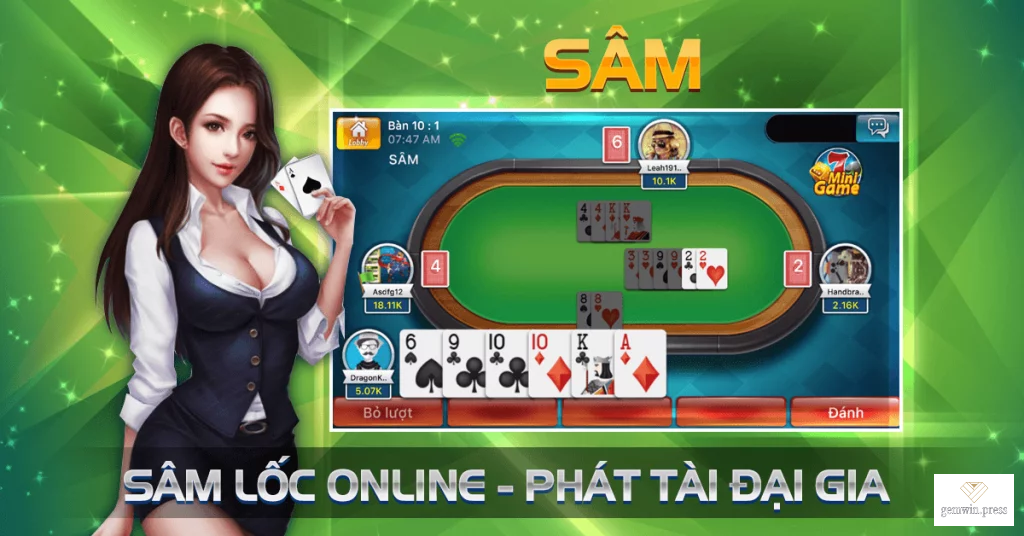 Sâm Gemwin là game bài như thế nào?